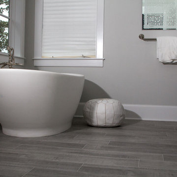 Modern Home Mixing Texture and Stone
