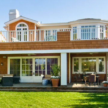 Exterior View of the Master Balcony over Porch