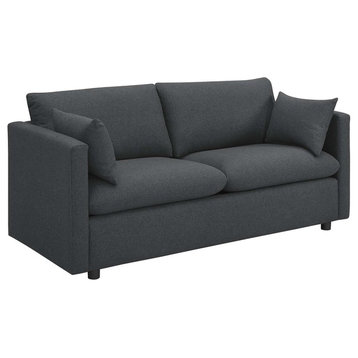 Modern Contemporary Urban Living Living Room Lounge Sofa, Gray