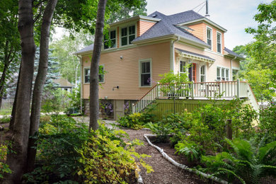 Eclectic exterior home photo in Portland Maine