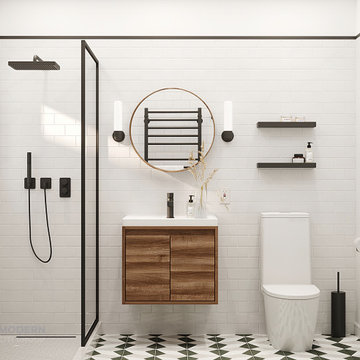 BATHROOM: SCANDINAVIAN III - Ready Solution