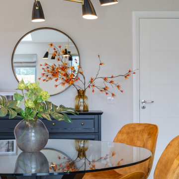 Contemporary colourful family home