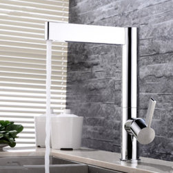 New Designed High Quality Brass Rotatable Mixer Water Kitchen Sink Faucet FHP329 - Kitchen Faucets