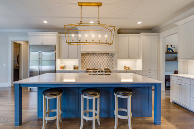 Inspiration for a transitional kitchen remodel in Atlanta