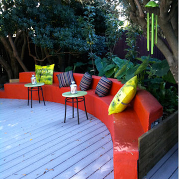 Built-In Concrete Seating
