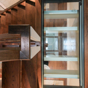 Project #68 | Ultra-Modern Staircase with Glass Landings