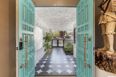 Inspiration for a 1960s entryway remodel in Other