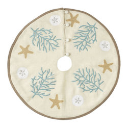 NAUTICAL TREE SKIRT &ndash; TABLE TOP - Products