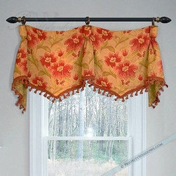 Priority Home & Design - Goblet Pleated Smith Valance - Select From 500+ Fabrics - Valances