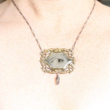 The Eye Necklace by Angie Pember Brockey