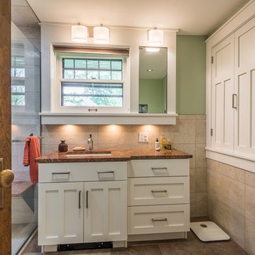 Updated Craftsman Bathrooms With Modern Touches Champaign