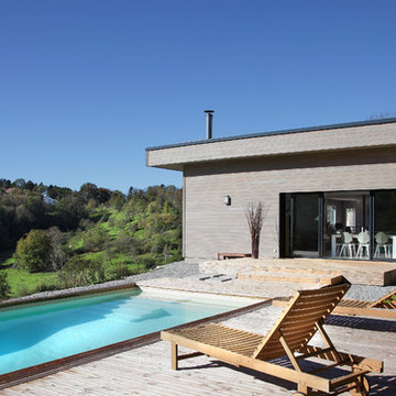 Maison bois contemporaine