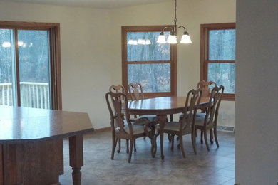 Dining room - contemporary dining room idea in Other