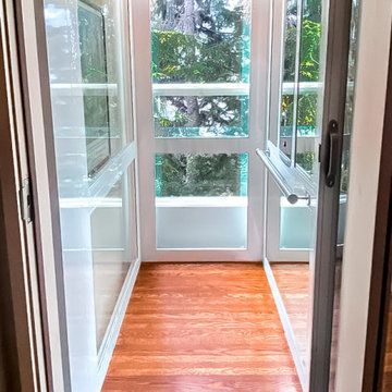 Home Elevator on rooftop deck