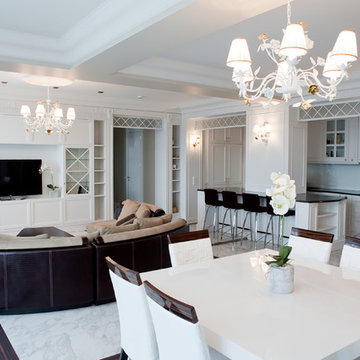 Apartment in white