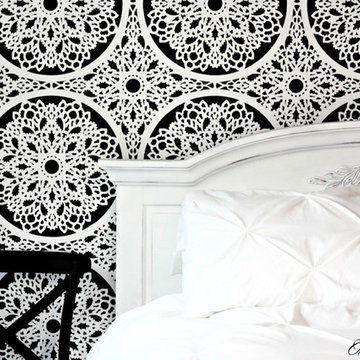 Charlotte Stenciled Bedroom