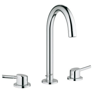 Grohe 20 217 A Concetto 1.2 GPM Widespread Bathroom Faucet - Starlight Chrome