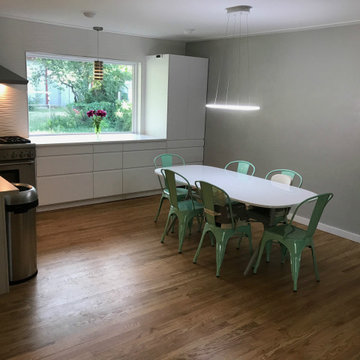 A Flinstones' kitchen gets a Jetsons' update with IKEA