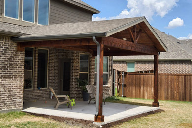 Inspiration for a porch remodel in Dallas