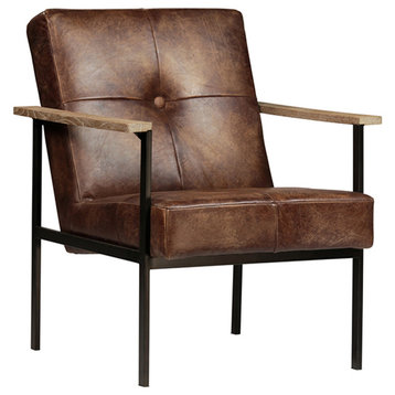 Jaxon Leather Arm Chair