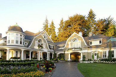 Craftsman exterior home idea in Seattle
