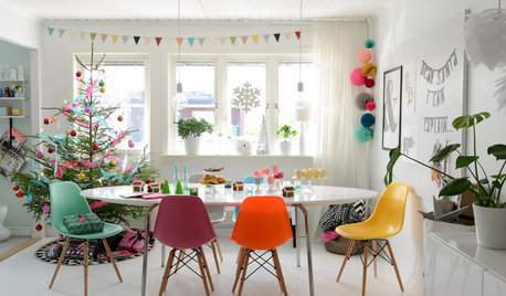 Step Inside a Bright and Colourful Christmas Home in Sweden