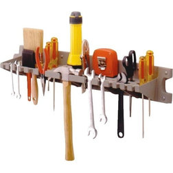 Contemporary Garage And Tool Storage Suncast 2' Hand Tool Rack Organizer