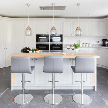 Signature Bespoke Open Plan Kitchen with Integrated Workstation
