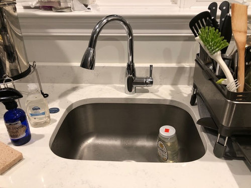 How To Stop Water Splashing And Pooling At Kitchen And Bathroom Sink