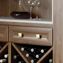 Lago Sorrento 5-piece Modern Miter Finish - Storage And Organization