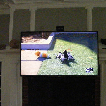 Down & Out Fireplace LED LCD