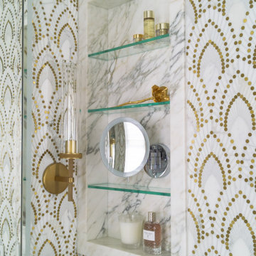 Luxe Glam Primary Bath