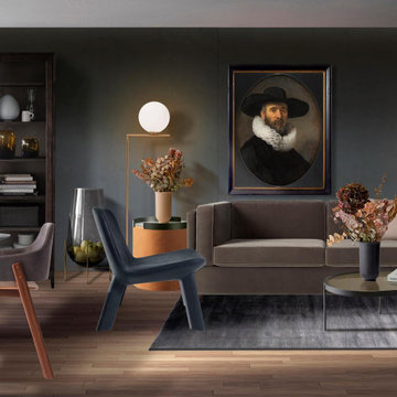 LIVING ROOM IN DIFFERENT STYLES