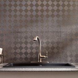 Fasade Miniquattro, Galvanized Steel - Home Decor