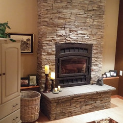 Wood Fireplace Makeover - Products