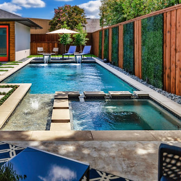 Geometric Pool Designs Dallas, Highland Park & Plano