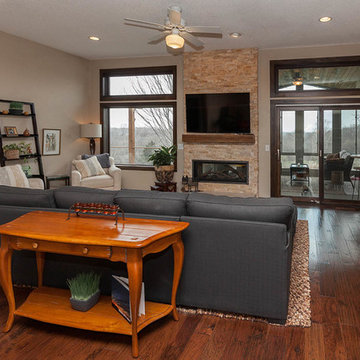 Contemporary Exterior Deck Remodel - 2015