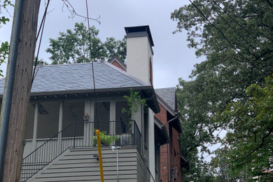 Example of an exterior home design in Birmingham