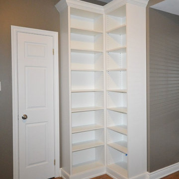 Built-in Home Office Booksheves