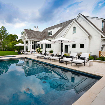 Burr Ridge Swimming Pool and Hot Tub Project