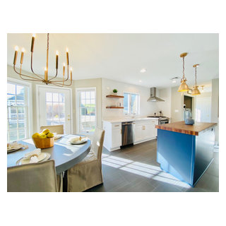 Photo inspiration: Visual Reference: Nazareth Pa High End Walnut Wood Floating Shelves