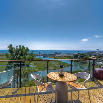 Cable and Glass Deck Railings