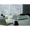 Rossetto Downtown Platform Bed in White-King