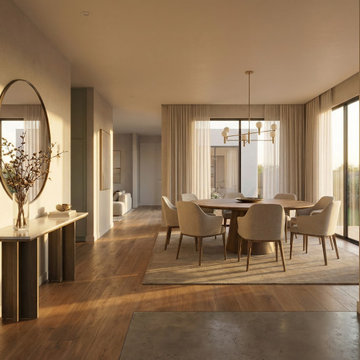 Luxury Family Dining Area