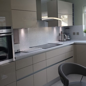 Italian kitchen in a small house