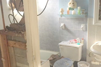 Queens Village Fire Damage- Bathroom Before Fire Damage Restoration