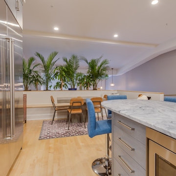 Two Level Condo Renovation with Roof Deck