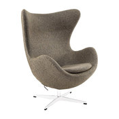 Modway EEI-142-OAT Glove Wool Lounge Chair, Oatmeal