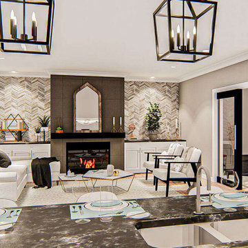 Modern Farmhouse Plan 963-00414