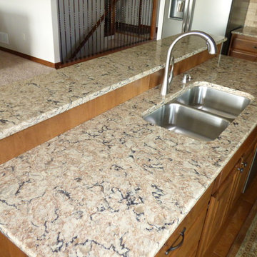 Cambria Bradshaw kitchen